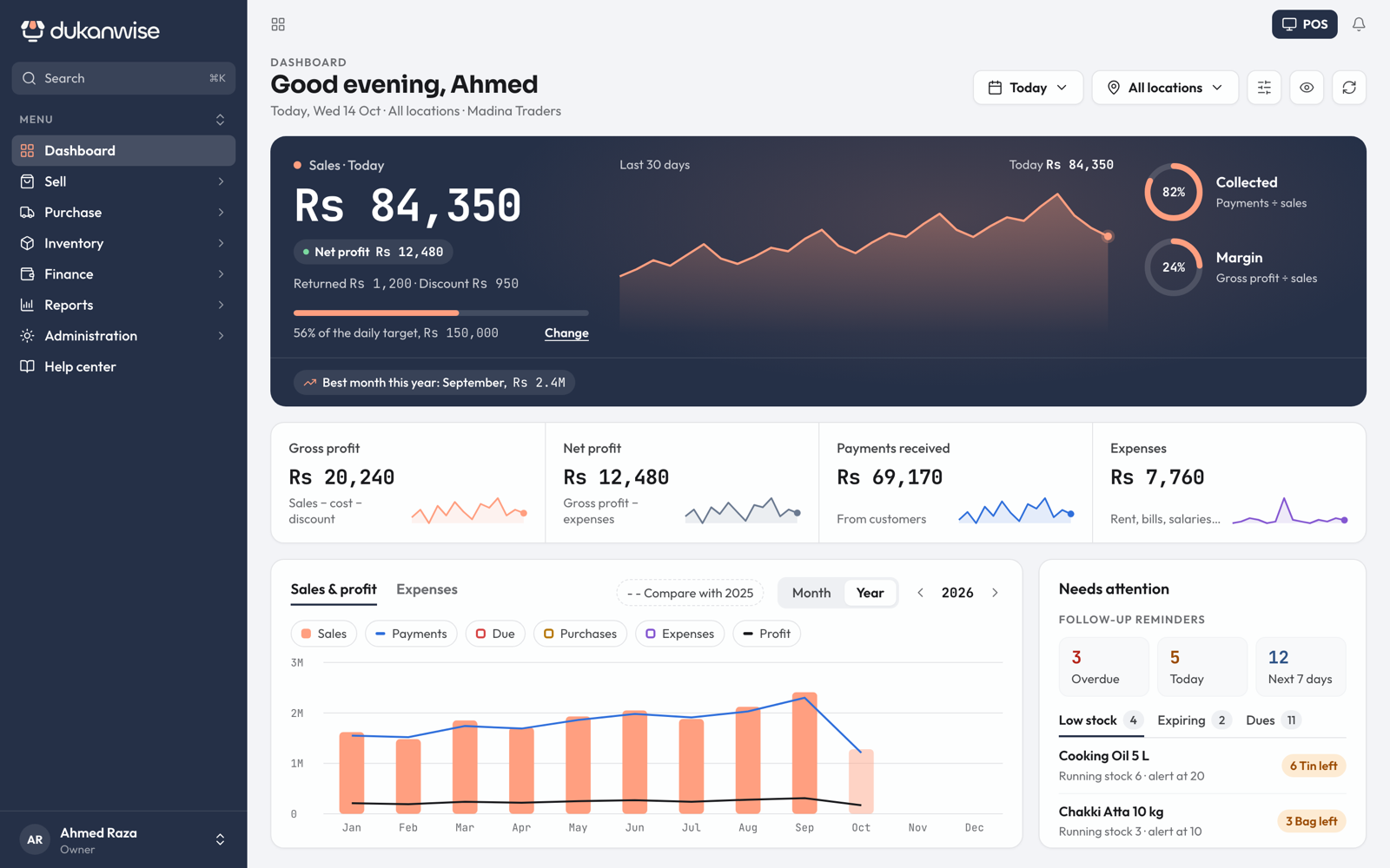 dukanwise - POS for Pakistani Shops